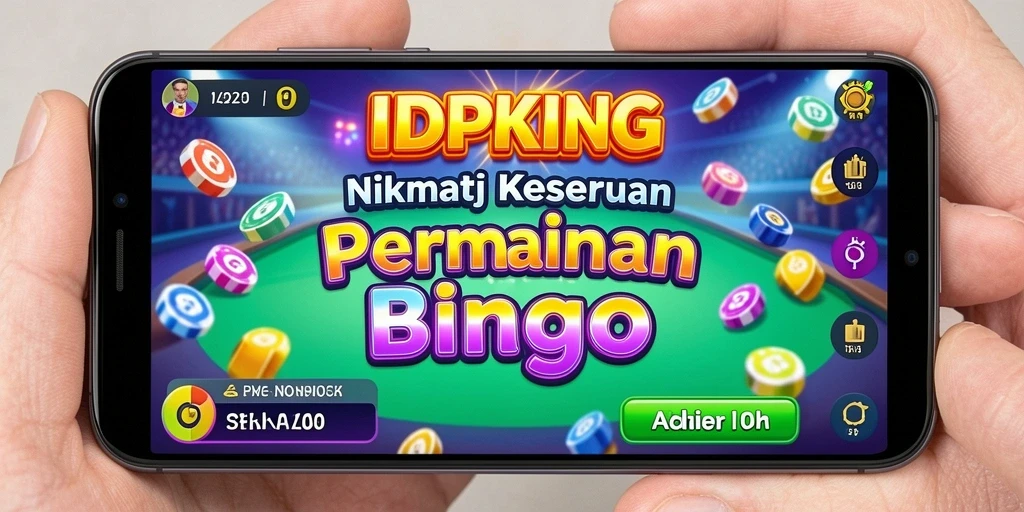Tampilan screenshot gameplay seru dalam aplikasi Bingo IDPKING.