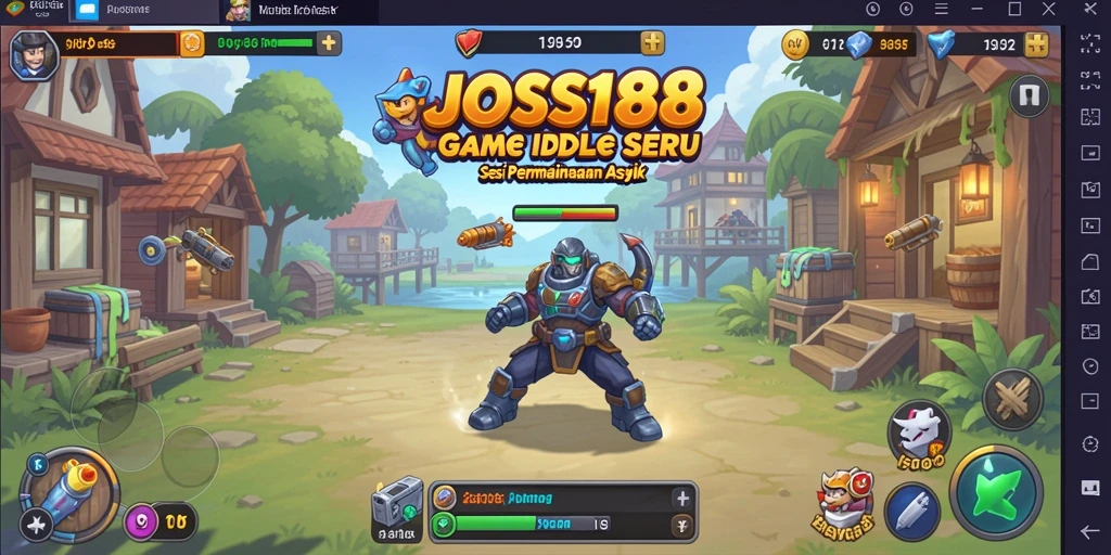 Gameplay seru dan santai dalam JOSS188 yang menonjol.