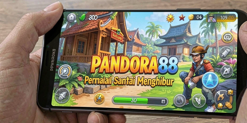 Screenshot gameplay menunjukkan keseruan bermain PANDORA88.