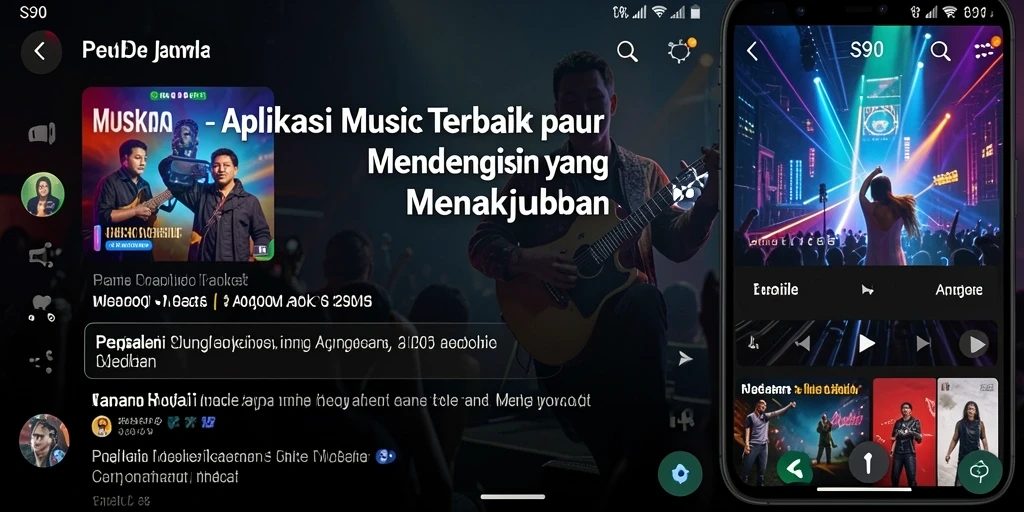 Tampilan gameplay seru dengan interaksi musik yang kreatif.